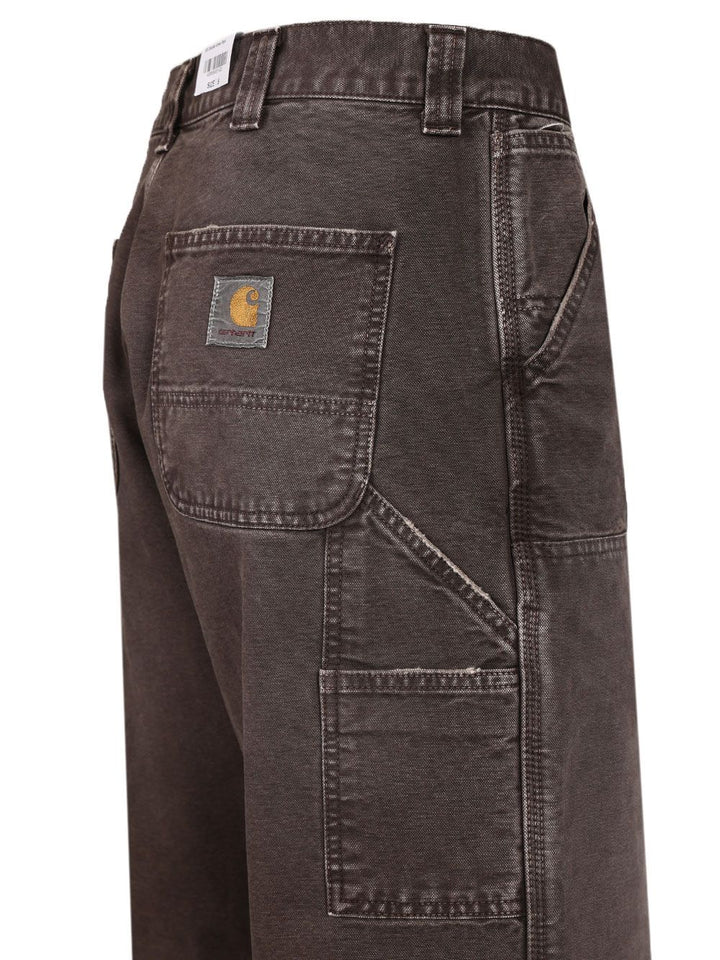 Carhartt Wip Double Knee Pants Trousers - Brown | 29ad5a53d1b287af922c762ce257a598dc3f9157