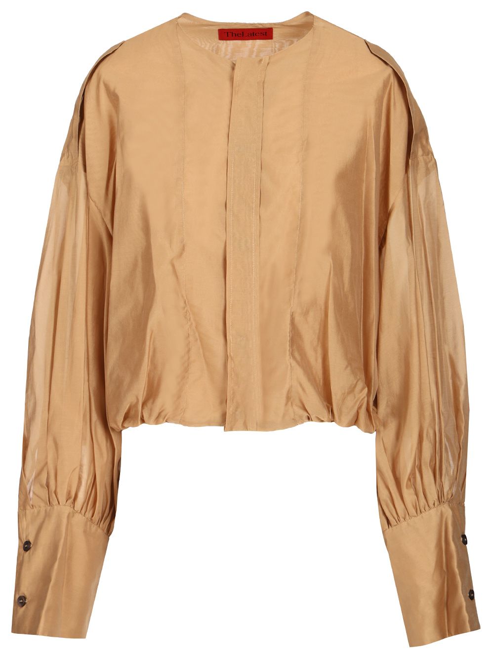 Thelatest Diana Shirts - Beige | bb10dbafe2fdeec9dbb37b2a48d0ca456751aa60