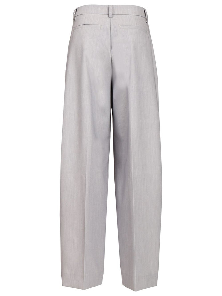 Thelatest Tailored Trousers - Grey | 5f78ce6b6ee3a00b787be4d66112c8c23decc49b