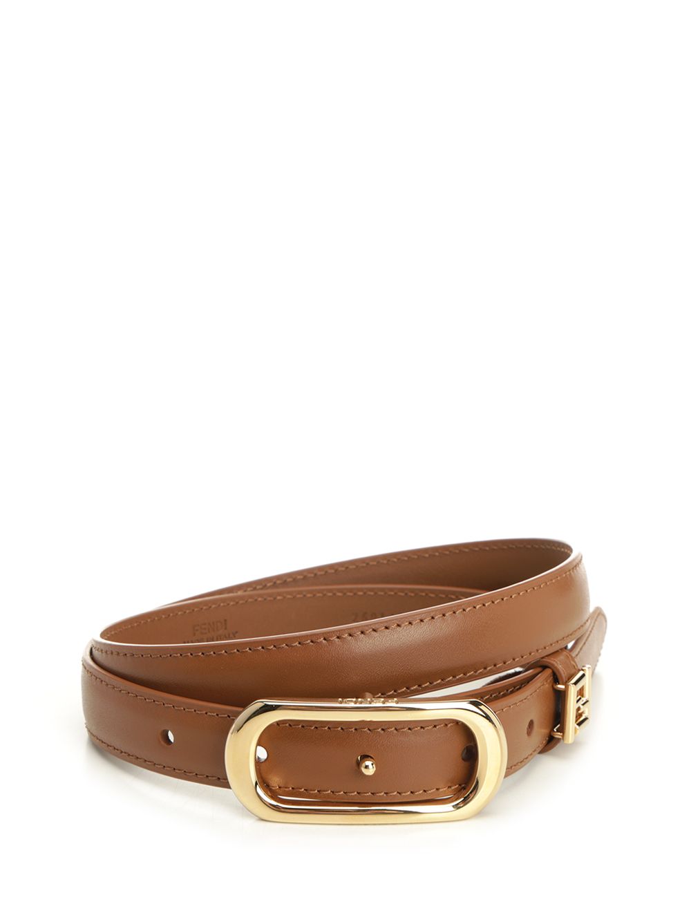 Fendi Ff Belt Belts - Brown | ab114de0e67b96387ed74cf18fb366719128b7c7