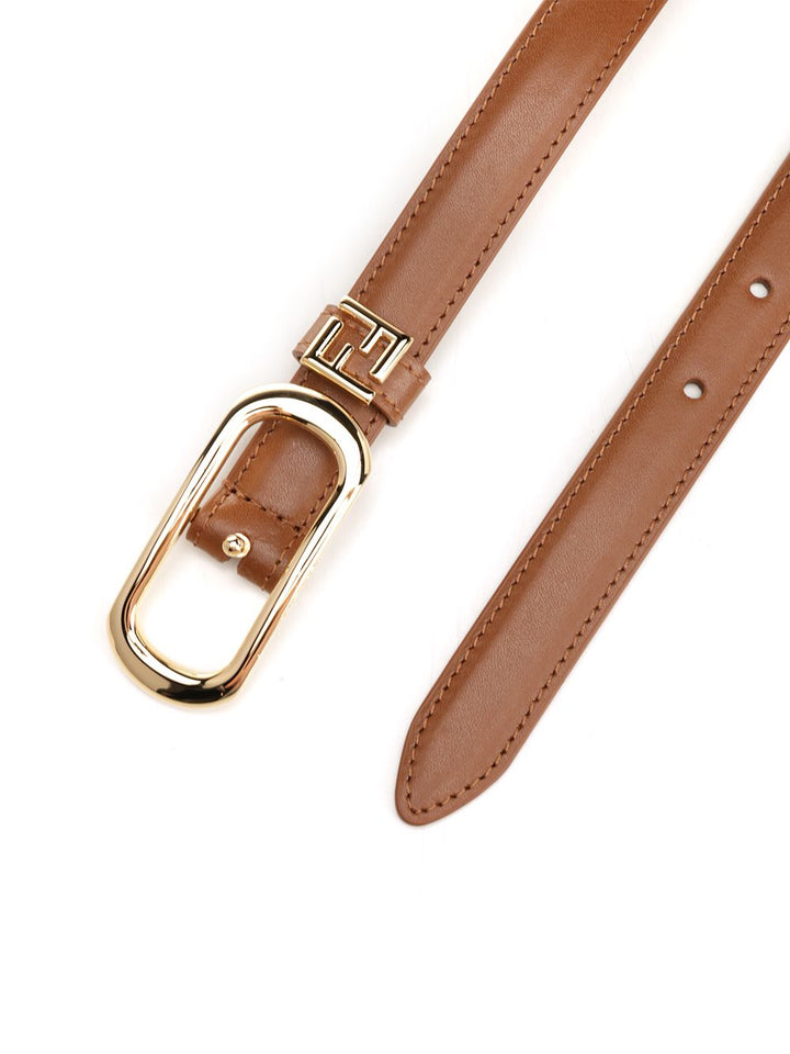 Fendi Ff Belt Belts - Brown | 97ab65f7c4fb404fad5f4a6c086679869882242b