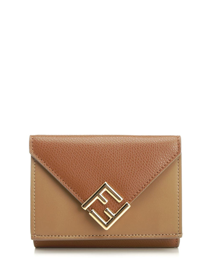 Fendi Ff Diamonds Wallets - Brown | e472f9146bdfd6c1d8407ddce96420673819d678