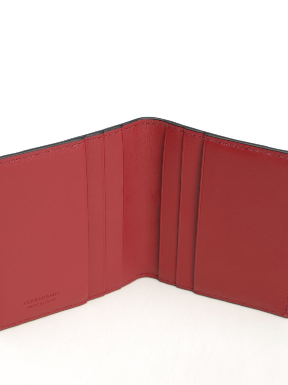 Ferragamo Revival Gancio Mvit Stamp.Art.7 Tg Nero/Rosso Wallets - Black | 881b67da2529d4fe4b78d440c369e6d885c2e27c