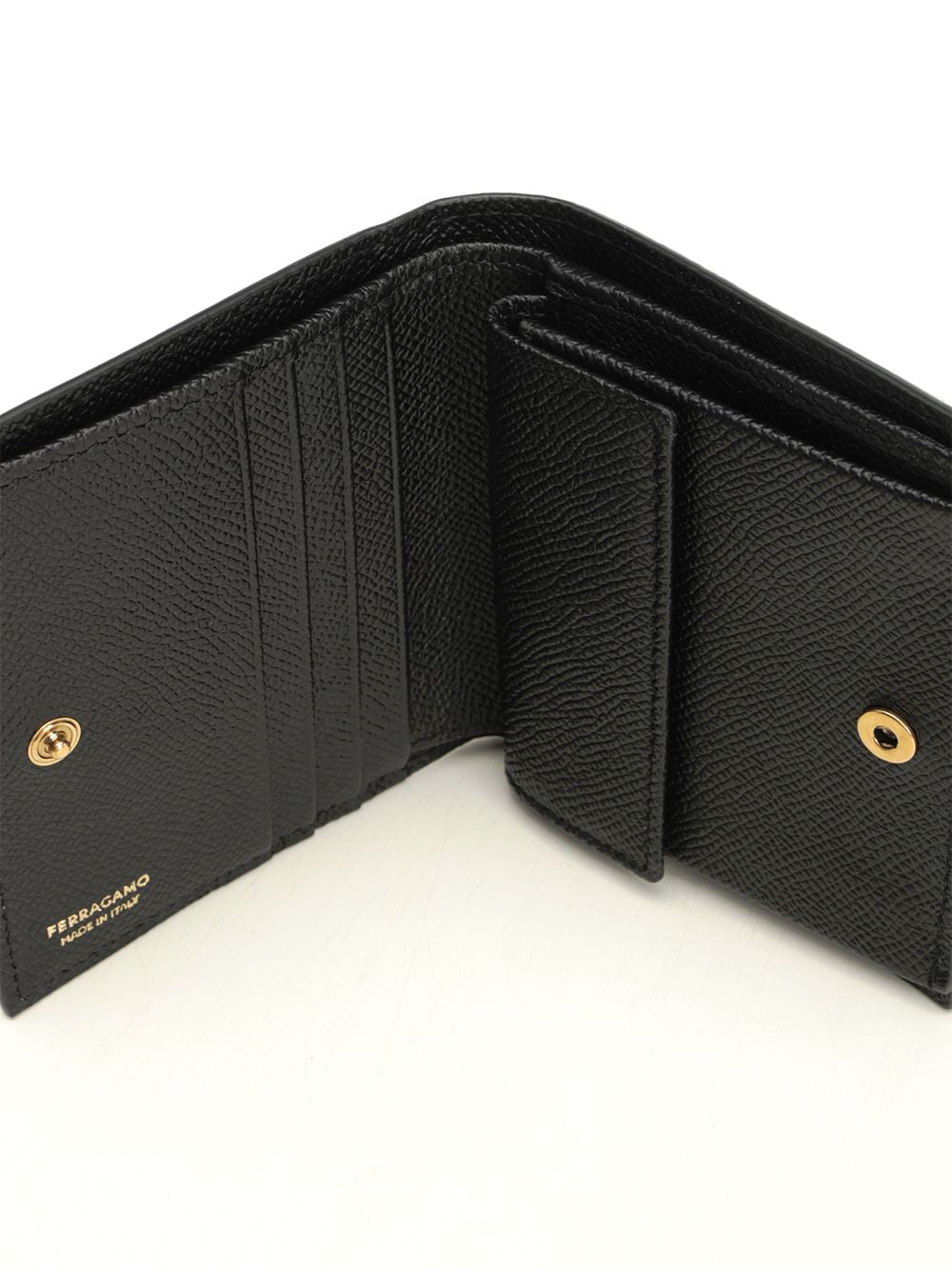 Ferragamo The Gancini Wallets - Black | 0f7098e3c94102565b7caea1d0c071f5b2b85a09