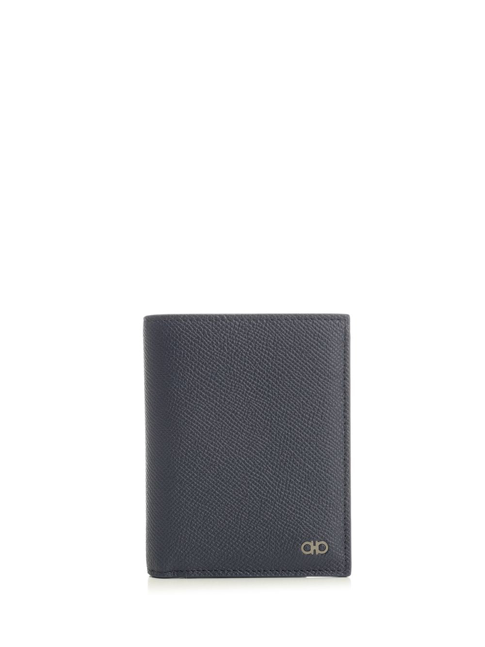 Ferragamo Micro Gancio New Gemini New Navy Wallets - Blue | 35817c7cf0d9c3789701a124086a3c2e52befc0d