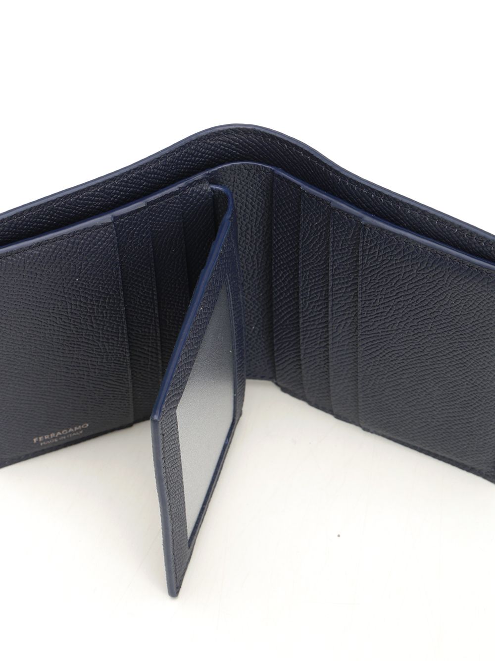 Ferragamo Micro Gancio New Gemini New Navy Wallets - Blue | a28fe7d322b2b9be998602743fac511542852141