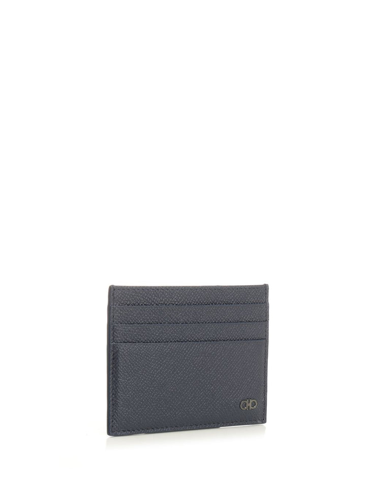Ferragamo Micro Gancio New Gemini New Navy Wallets - Blue | d7b99956a455c6e0059454917fd049b8bee2b57d
