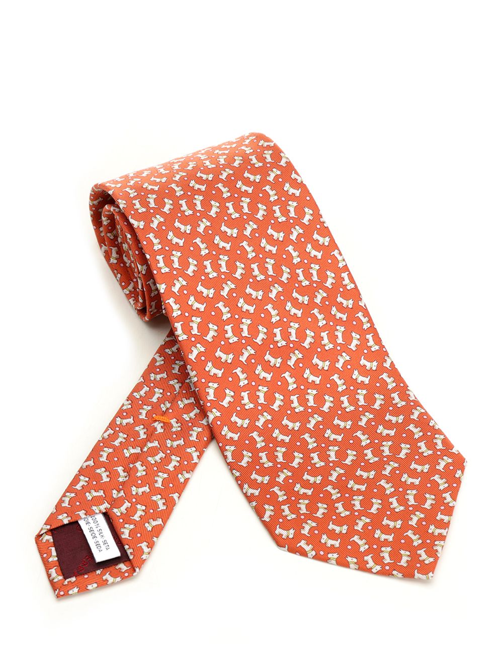 Ferragamo Charlie Ties And Bow Ties - Red | 95274e1e42fe0d4dc8d61975b12c1b28709d76ce