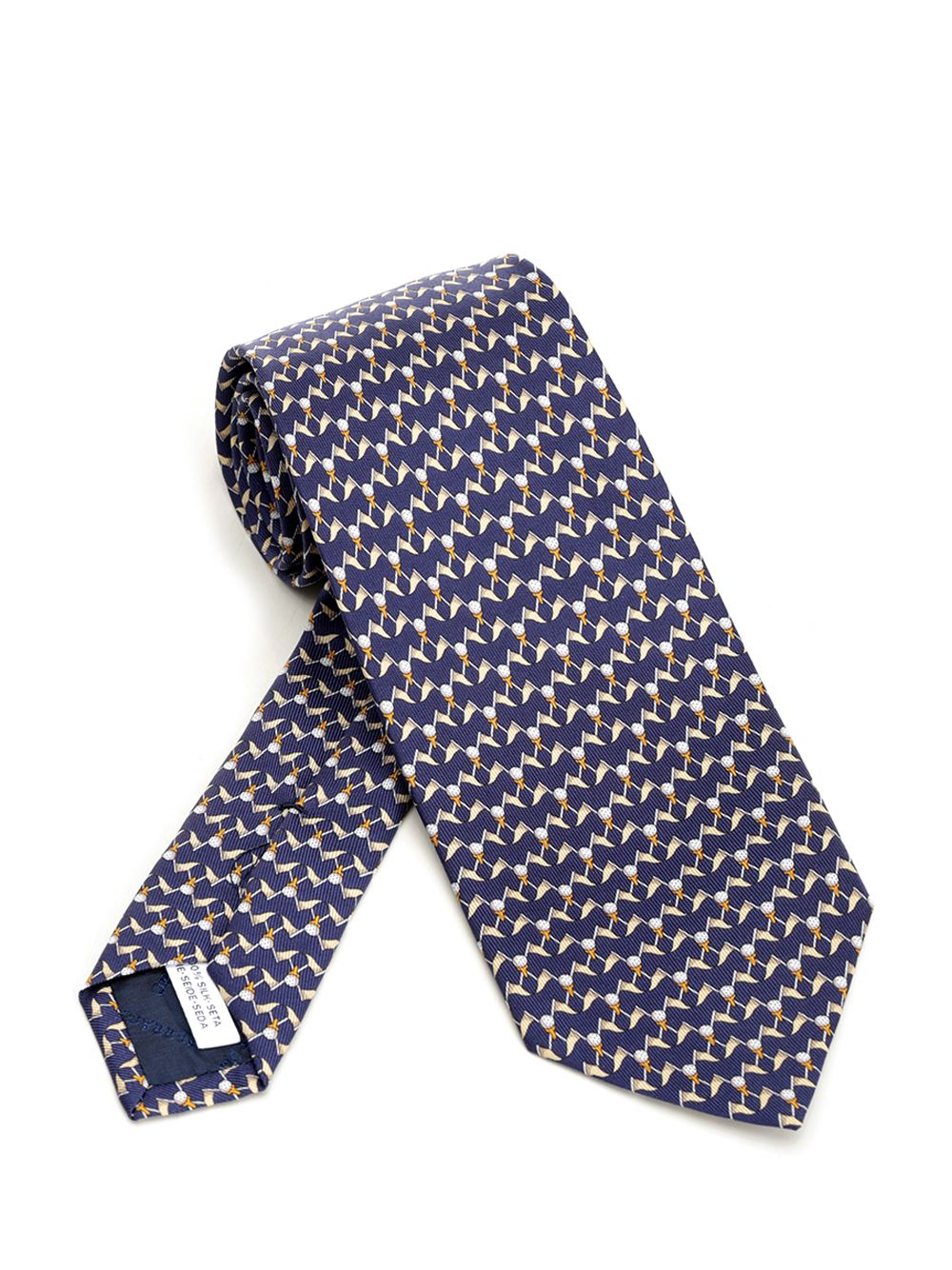 Ferragamo Club Tie Ties And Bow Ties - Blue | 54bc9dc713cd3a8fca09ecc4e3ca433d4f6d452b