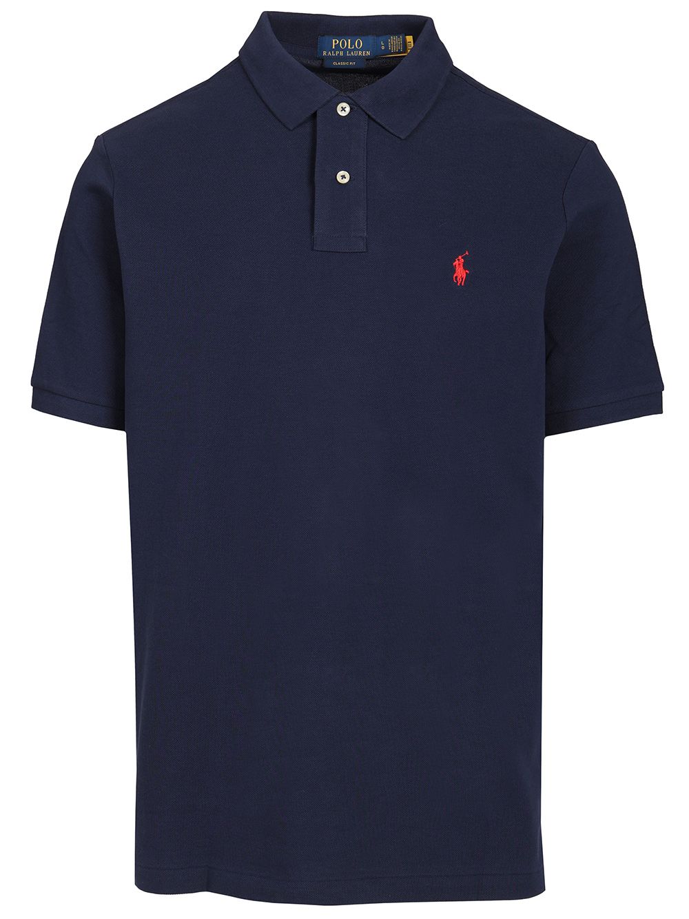 Polo Ralph Lauren Sskcclsm1-Short Sleeve-Knit Polo shirt - Blue | 19c0638dfe42bae235092d2b0e36958a4bc10e04