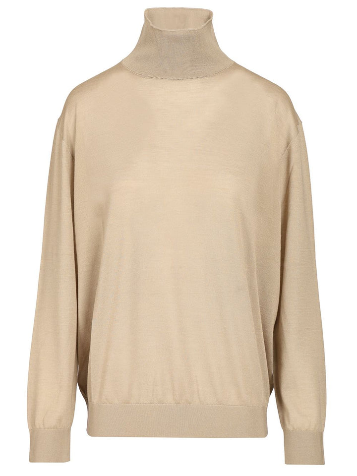 The Row Turtleneck Sweater Tops - Beige | 54cc248adad65c9a22314a513797c1d9c12c4c2c