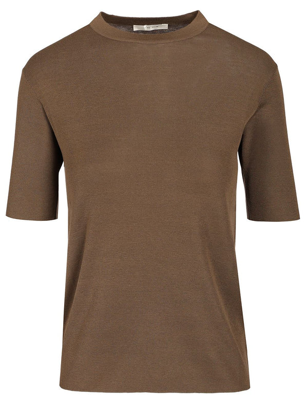 Ozzi Top Knitwear Brown