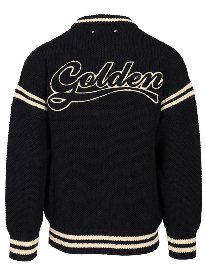 Golden Goose Deluxe Brand Journey Sweatshirts - Blue | 61a2e0f29c99e3476dc526ac01142c0606acd2e0