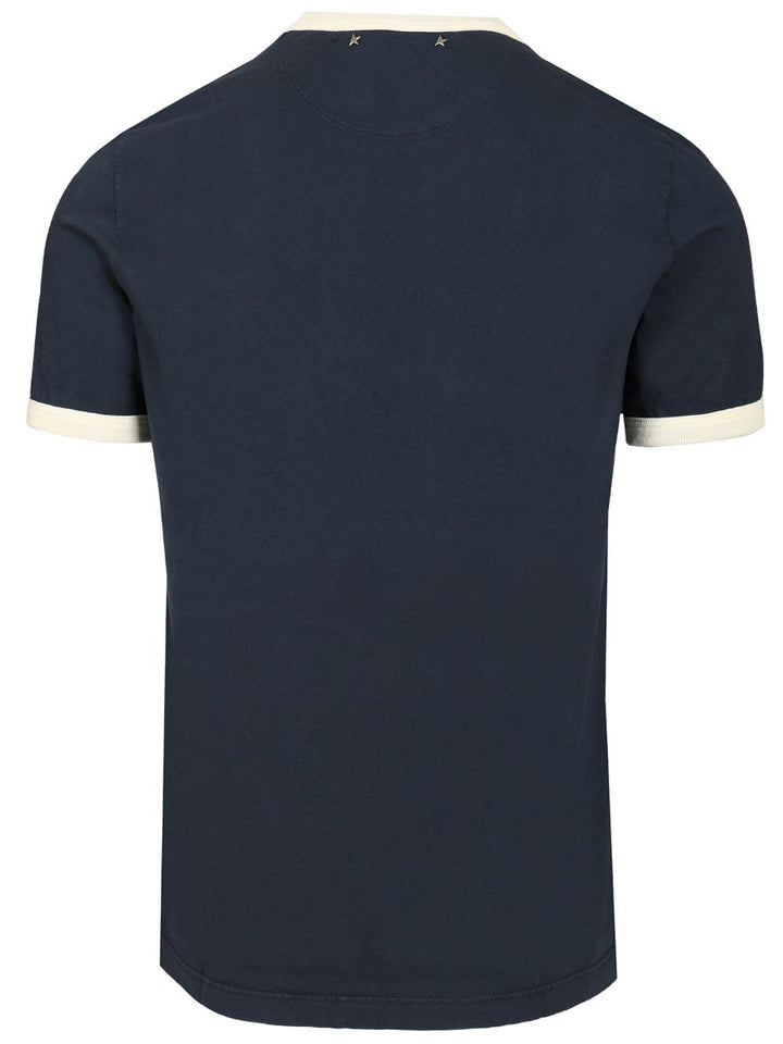 Golden Goose Deluxe Brand Journey T-Shirt - Blue | 4d3b21ad5d08746151f75c52c9155f87028682d5