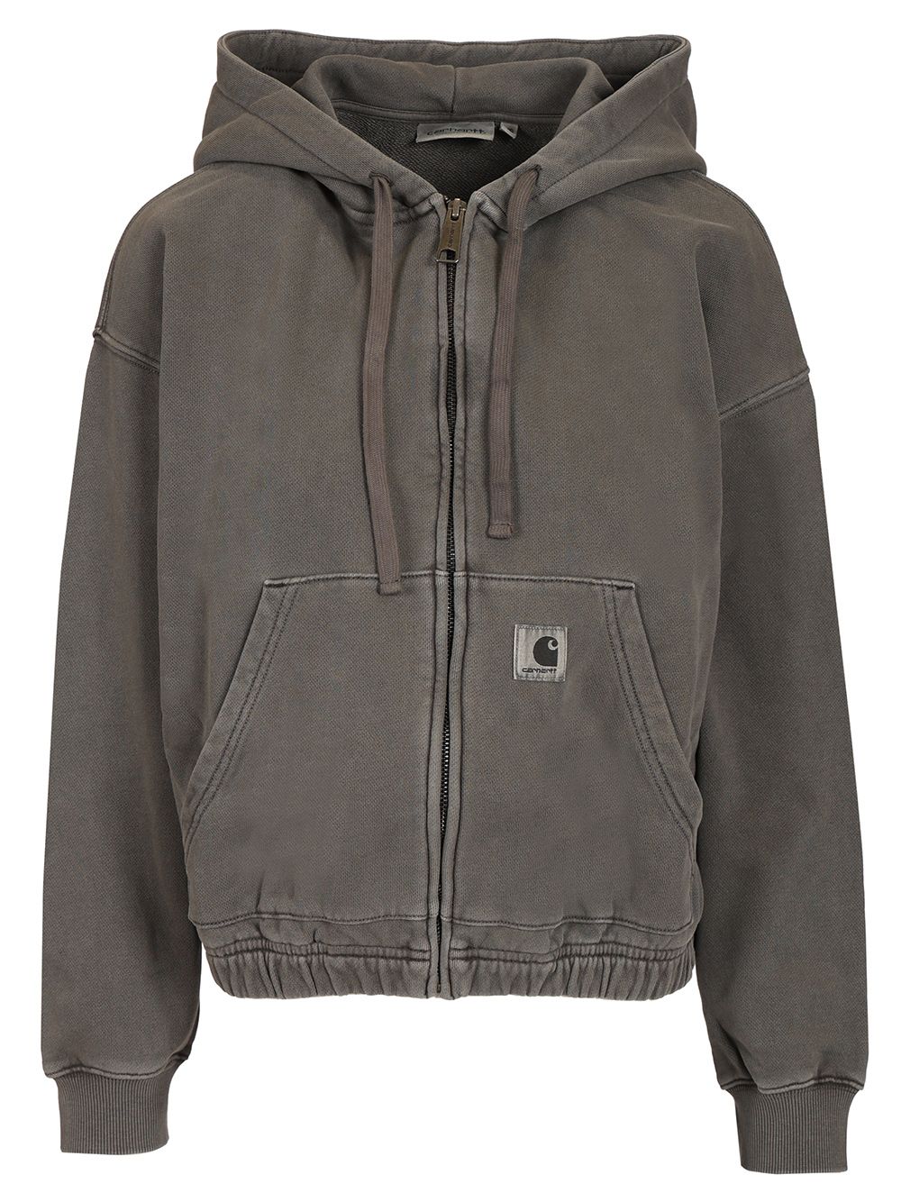 Carhartt Wip Zip-Up Sweatshirt Jackets - Black | bd1f4cefc65230115007dbaa2d52b579b0303d2e