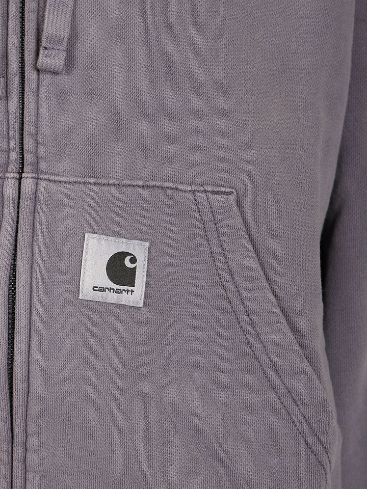 Carhartt Wip Zip-Up Sweatshirt Jackets - Violet | 5f48e2f7df72e9927125a00ae7c4d97d9f6d2241