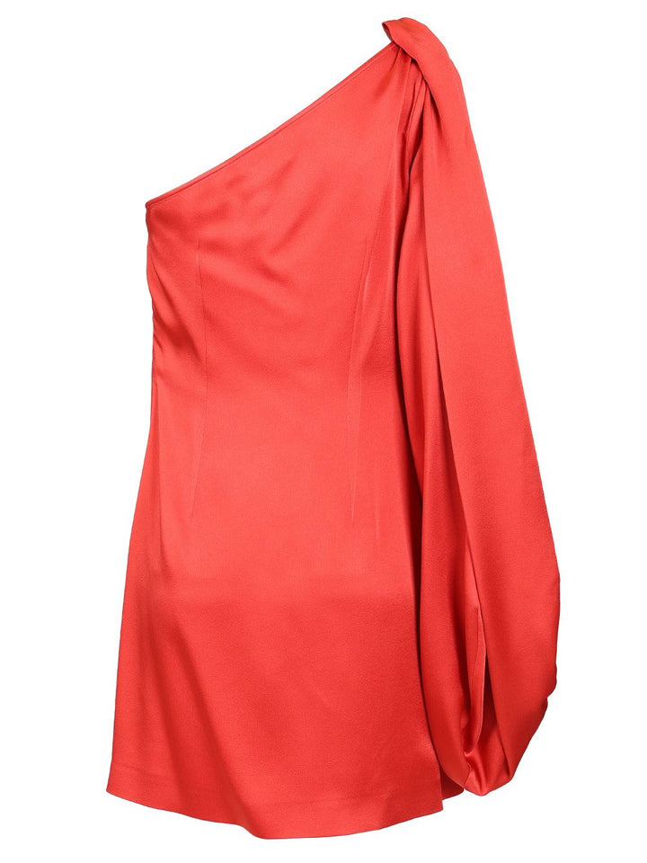 Stella Mccartney Satin Dresses - Red | 0e1944bf72909de88ba0fa0ac3a4e3b9508e150f