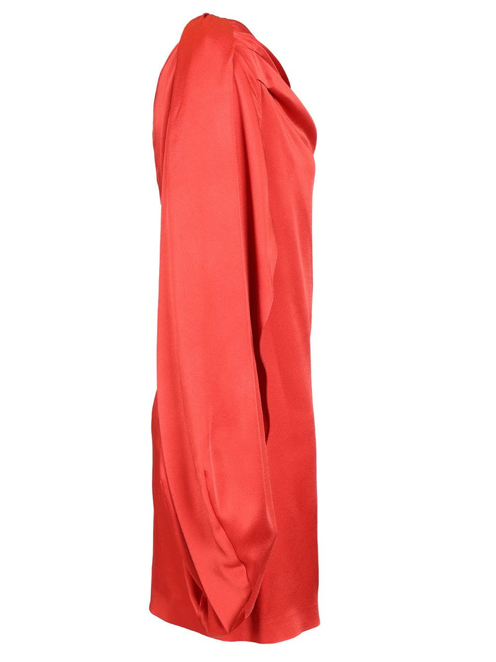 Stella Mccartney Mini Satin Dress Dresses - Red | 11186c8bd62758b5bcfa5f766af2732a350a63db