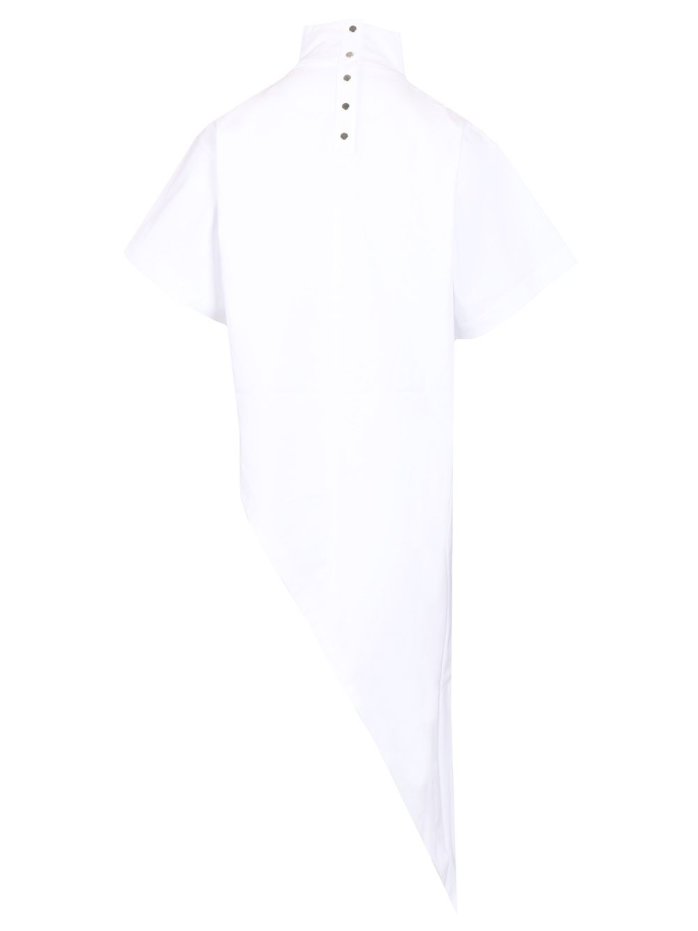 AlaÏA Triangle Tshirt Cotton Jersey T-Shirt - White | d6db2ca2b24350e49f8b476f5bb94a36e26cc3ef