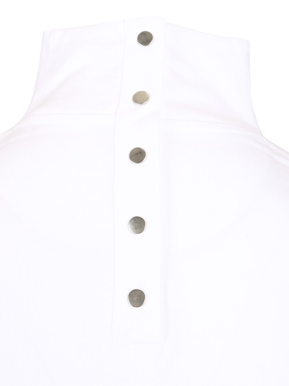 AlaÏA Triangle Tshirt Cotton Jersey T-Shirt - White | d7c3decde72ed952b8d98b99b00ce8eef93e57a4