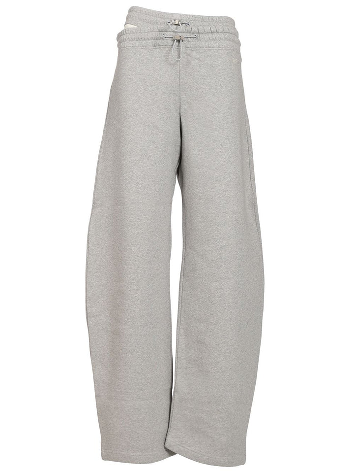 The Attico Long Pant American Fleece Trousers - Grey | 2671cbbee5ad16a987ce77e810b5381010f8dcf1