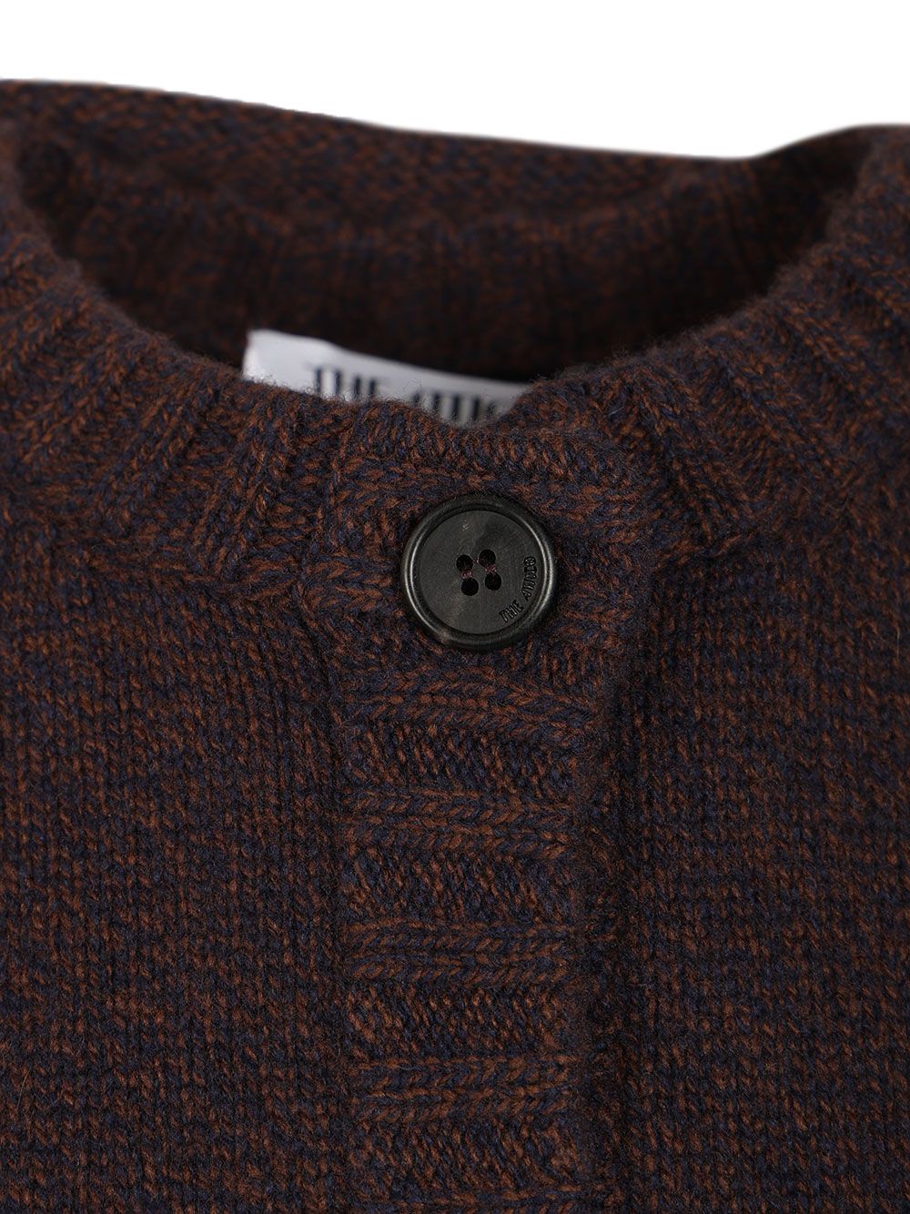 The Attico Cardigan With Draped Details Knitwear - Brown | fb926e436dd1f27cc8ed6b9a6cfbeaf1d1775971