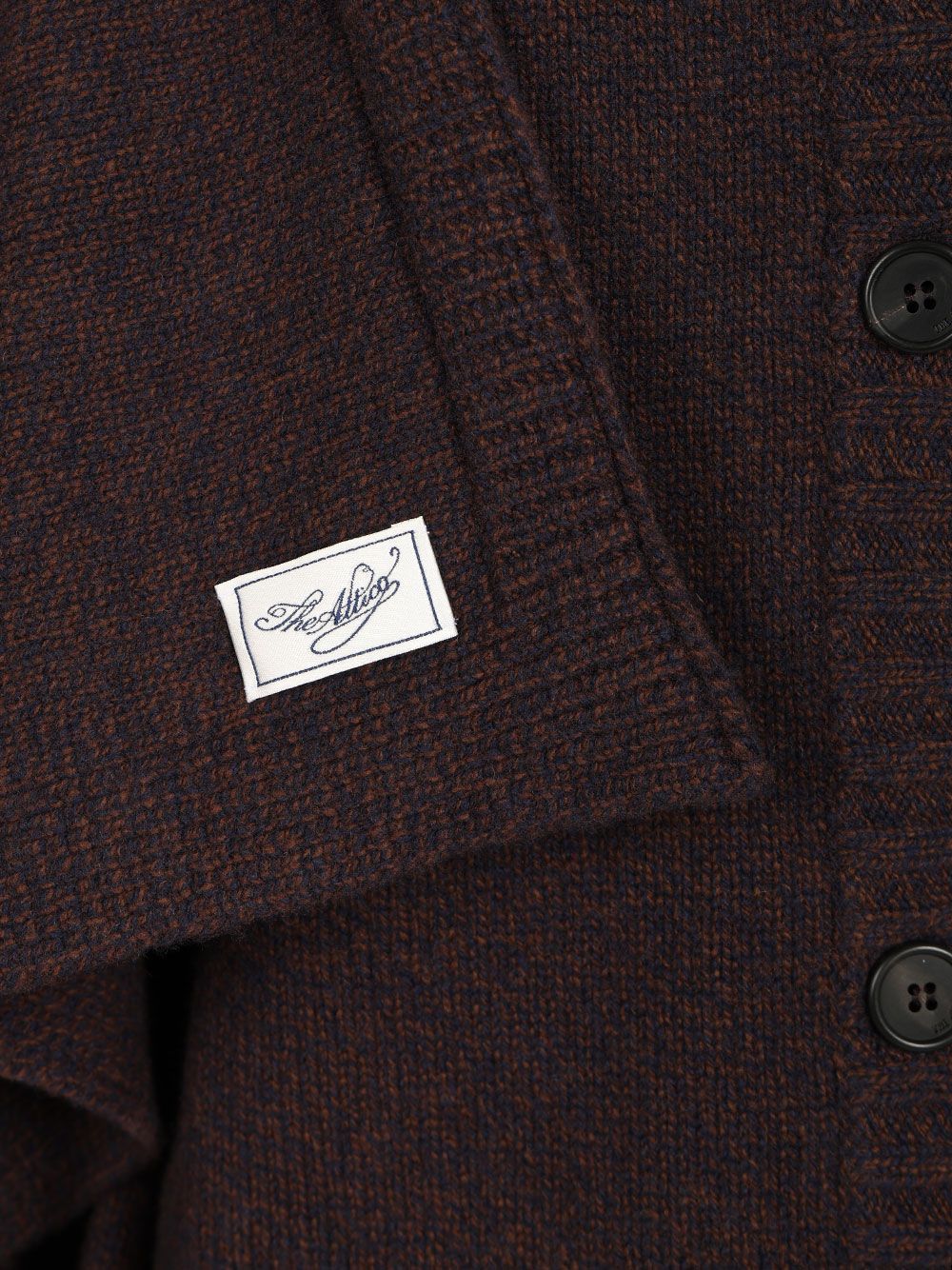The Attico Cardigan With Draped Details Knitwear - Brown | fff998076662aef6782634bff4a46bf2d4eedcb2