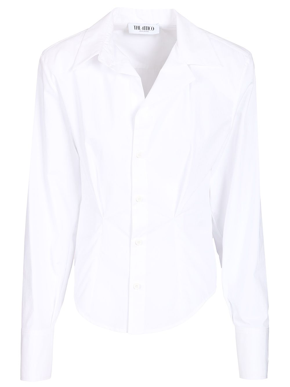 The Attico Cotton Poplin Shirt Shirts - White | dac935e7ac4b3b224d229163e37c54defe073e26