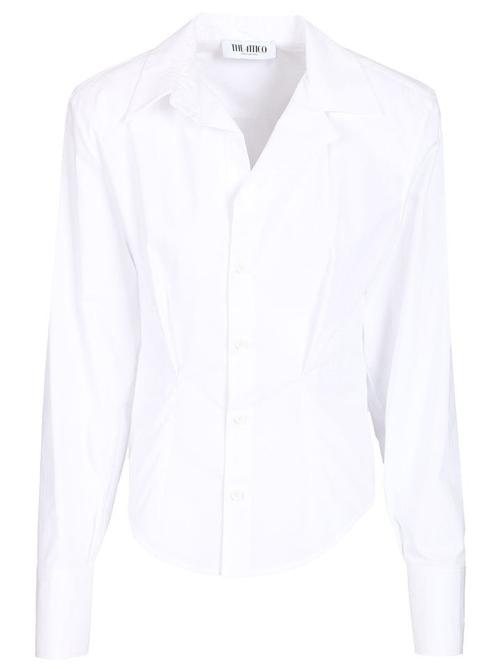 The Attico Cotton Poplin Shirt Shirts - White | dac935e7ac4b3b224d229163e37c54defe073e26