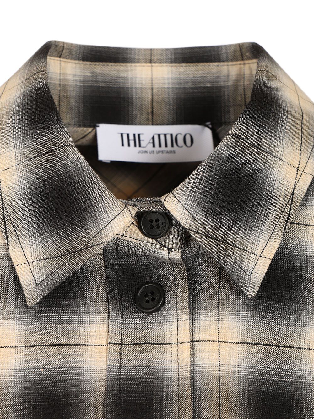 The Attico Shirt Cotton Check Shirts - Multicolor | 0bad71c0746e531f93796d0ae4e686cb3204252a