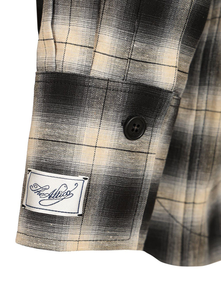 The Attico Shirt Cotton Check Shirts - Multicolor | ae02314583bf5c32411983b853d0a819d432b1f8