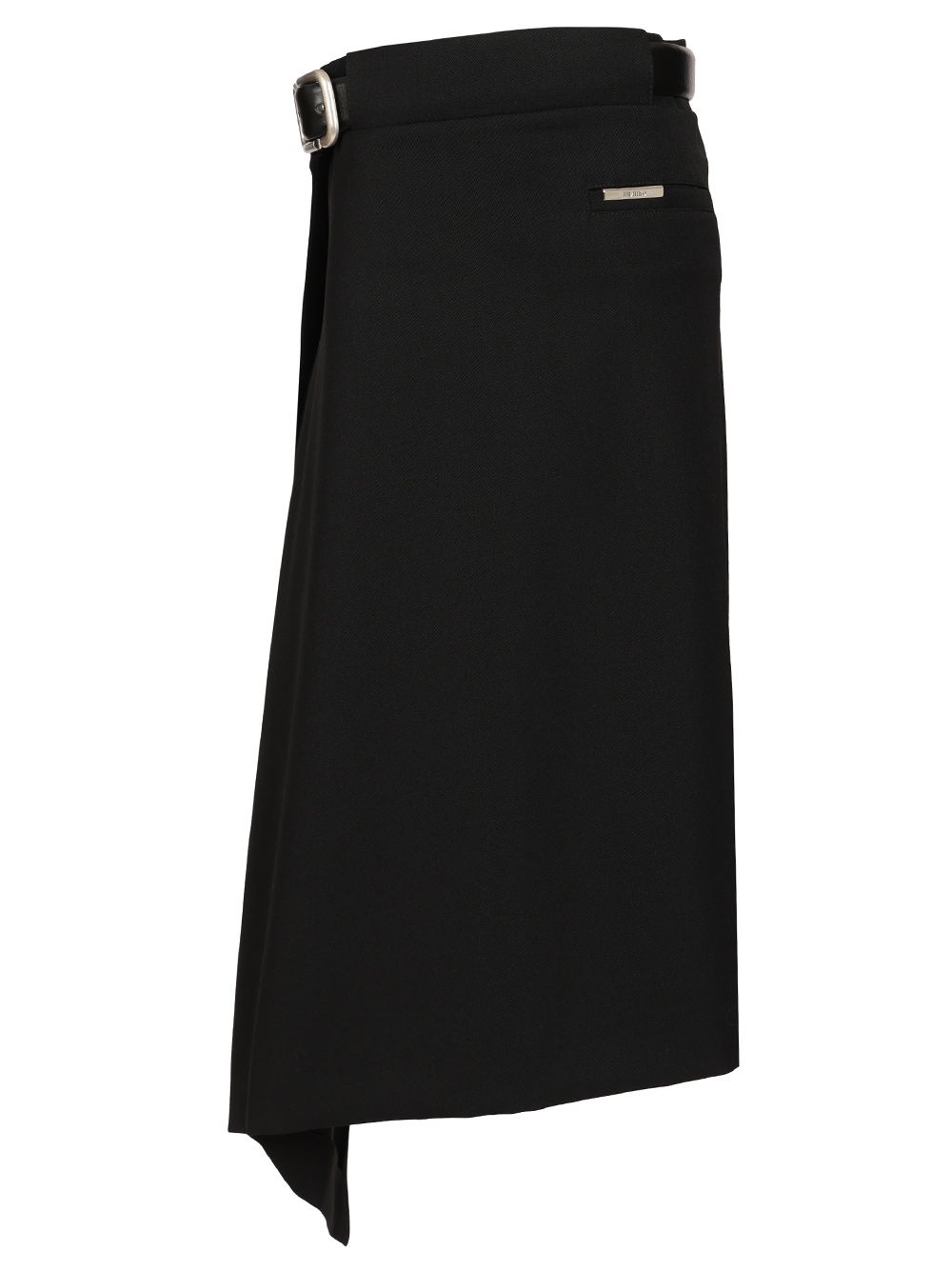 The Attico Midi Skirt Skirts - Black | 2bed0efdd873ac521675a2af49165e1f50e55a7d