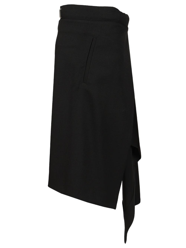 The Attico Midi Skirt Skirts - Black | fa491147384f92782bd54da6e097e9f1be04c5b0