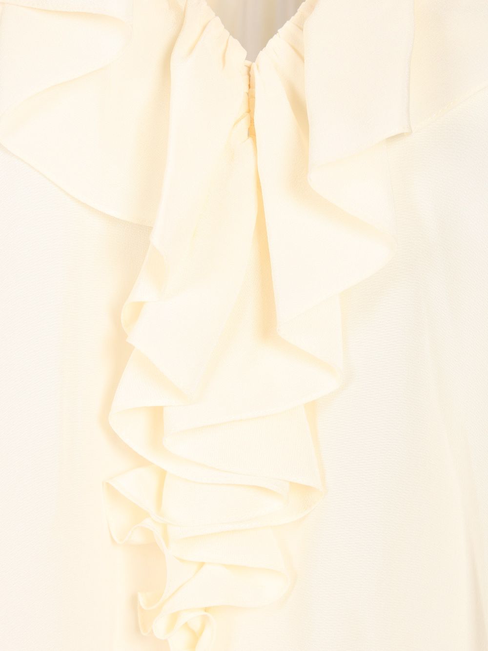 Chloe' Long-Sleeved Shirt Knitwear - White | 1f2724729f13cd376c59227f9c4b639498386f25