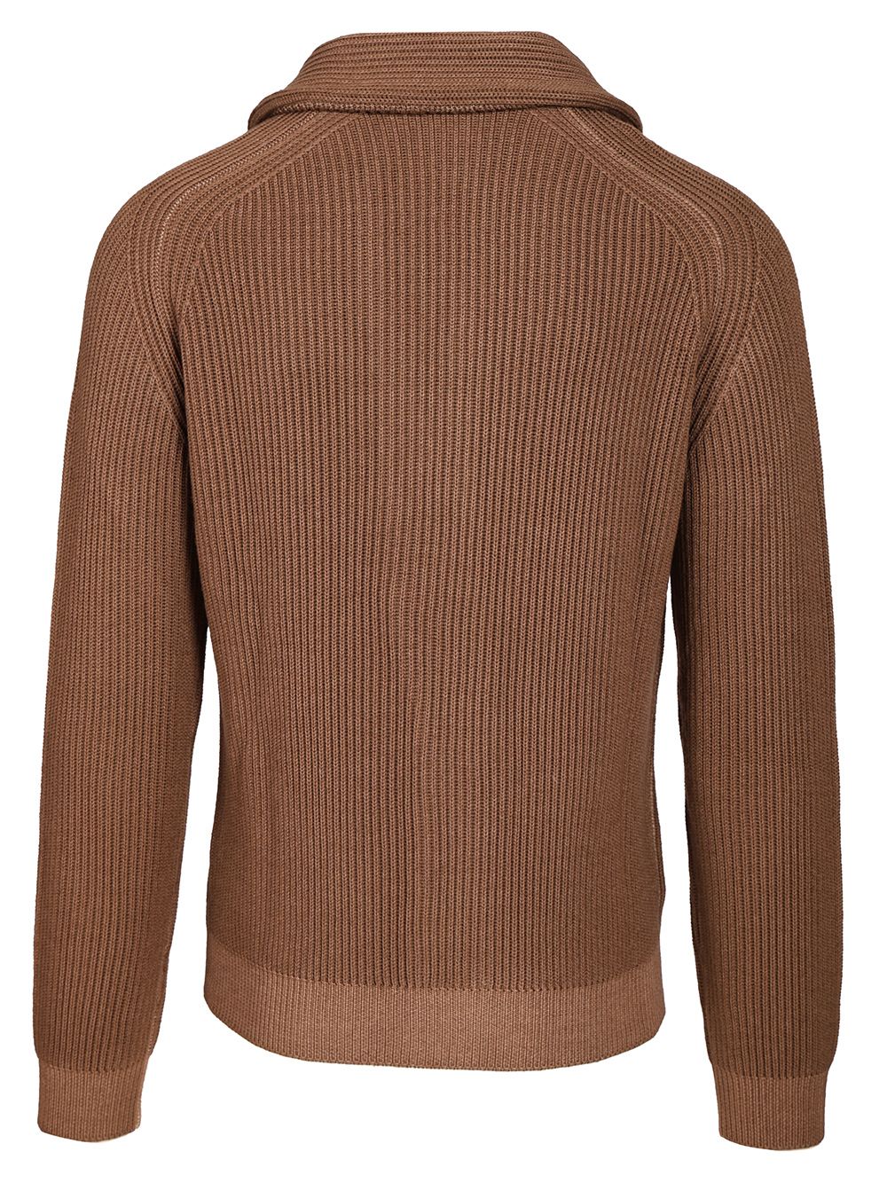 Fedeli Shawl Cardigan Knitwear - Brown | ffb30cd859b3ec7d40d2b0de3dbc0c3776c179af