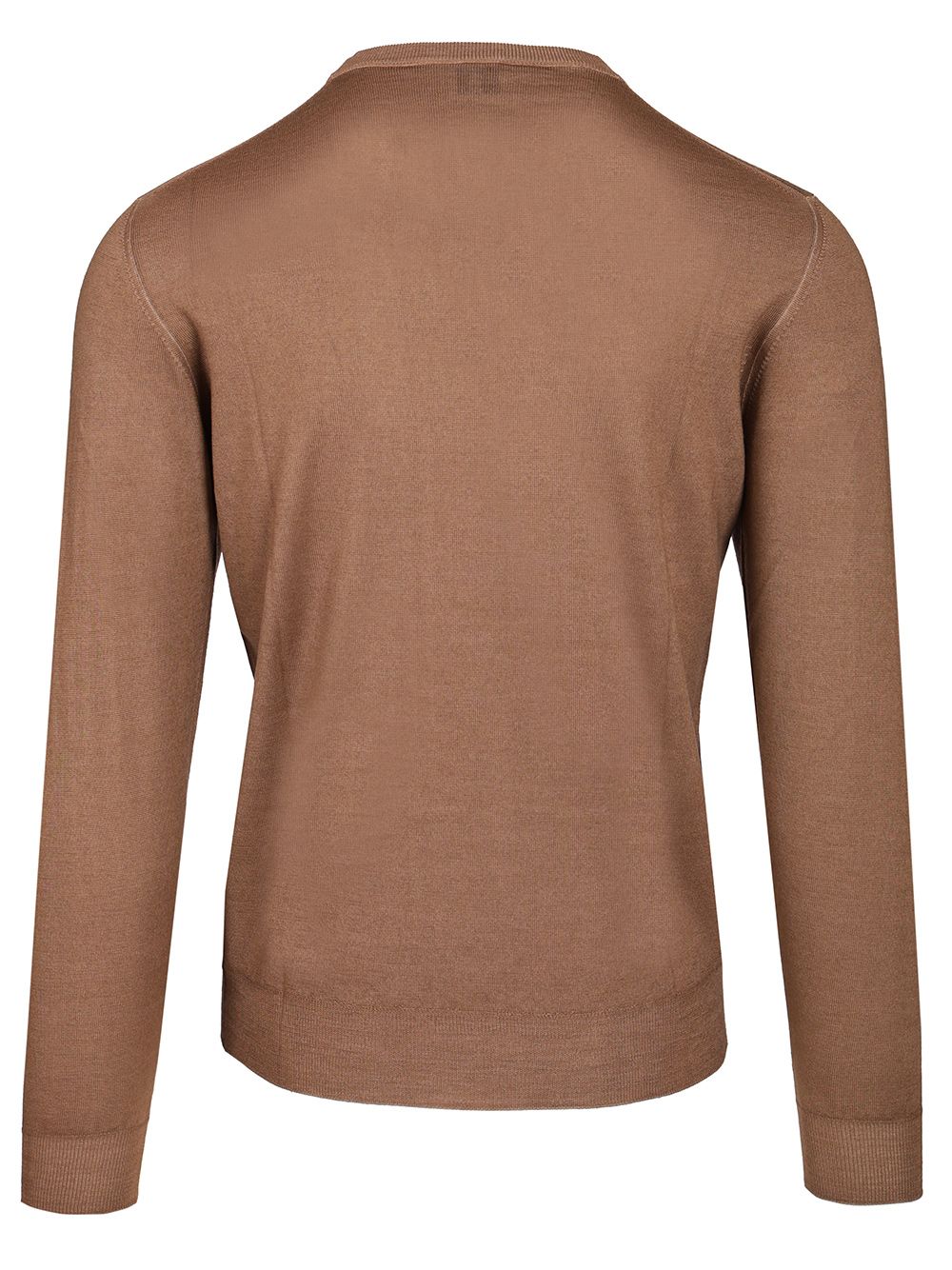 Fedeli Giro Fissato Al Sale 100 Merinos Knitwear - Brown | 6ddf1859b93bdee24485025569879dec1a222dac