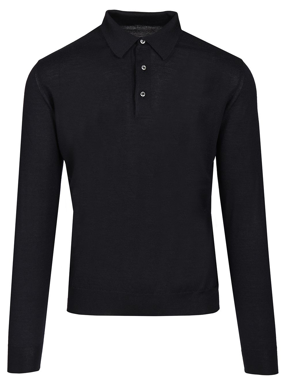 Fedeli Polo 70 Cach 30 Seta Knitwear - Blue | 3ddeea4412ff5f9f12edba5e77f9181555822725