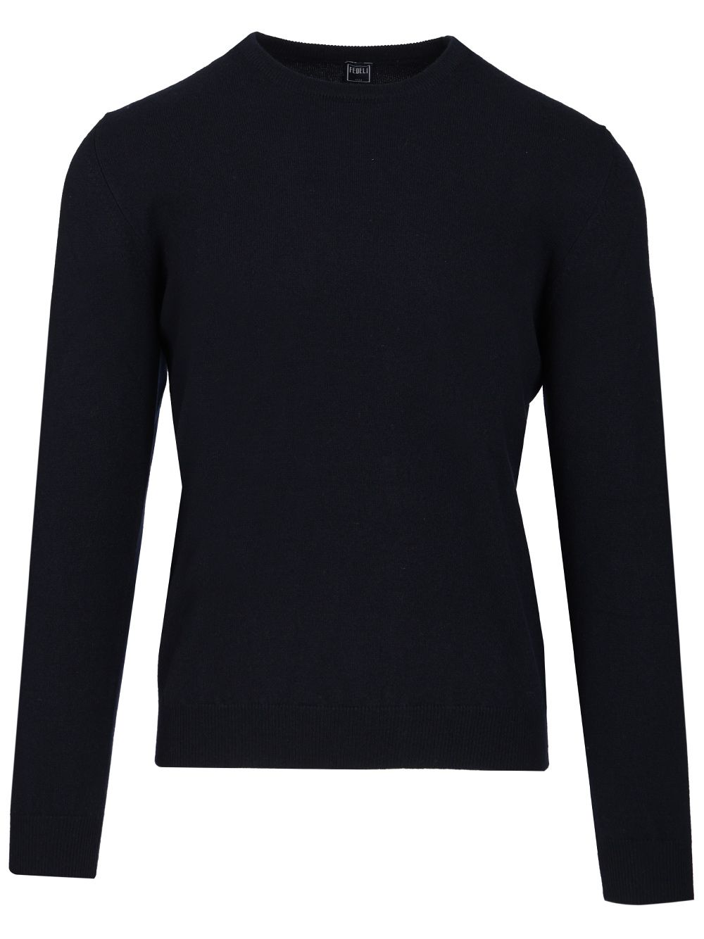 Fedeli Crew Neck Sweater Knitwear - Blue | e759f1213019234fb2608122e5cddccc9170474a