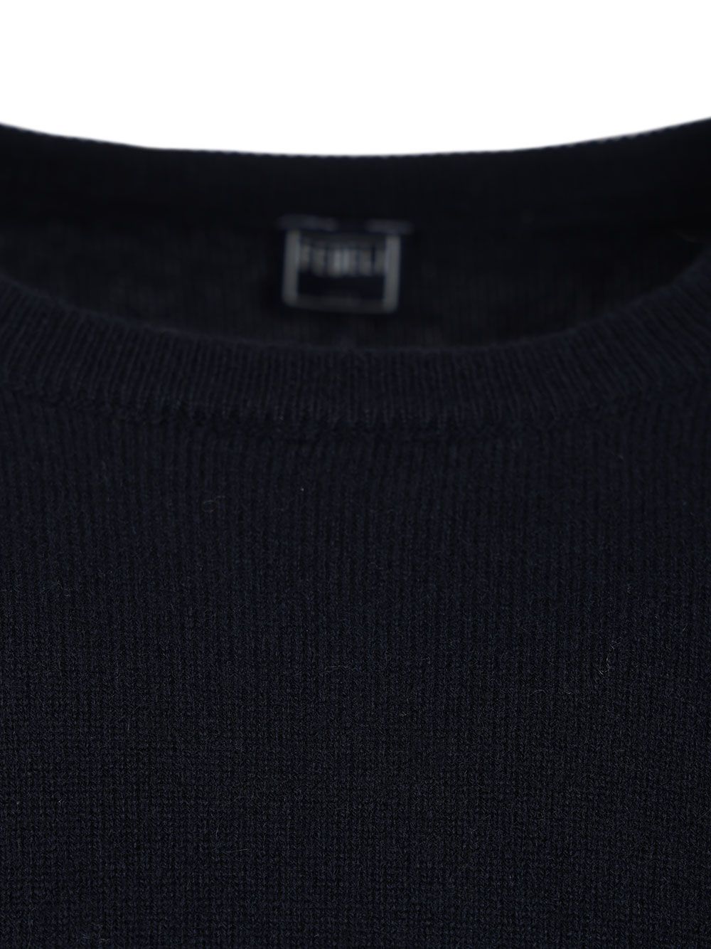 Fedeli Crew Neck Sweater Knitwear - Blue | 14cb32e6af6f620b71a38c9be6c2b50623349041