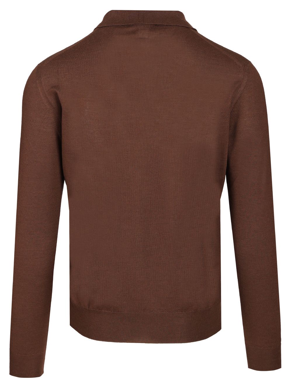 Fedeli Polo 70 Cach 30 Seta Knitwear - Brown | 3024f4543fce9a293f609882a67acf79df4df7d2