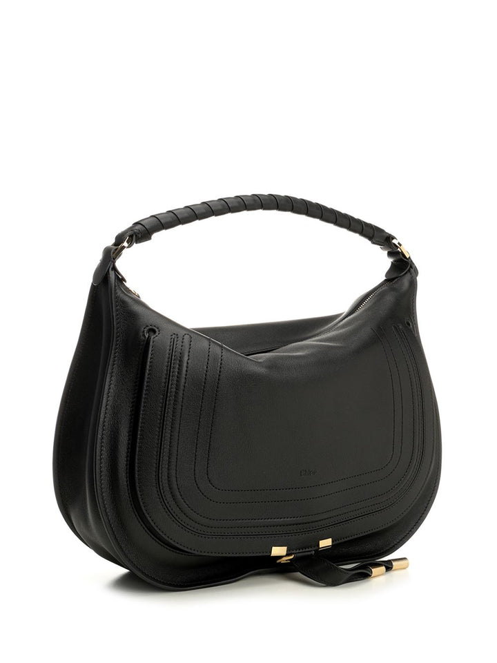Chloe' S881 - Marcie Shoulder Bags - Black | 6a9cd1a79ac946e984beefc7fc59dc0d2d471448