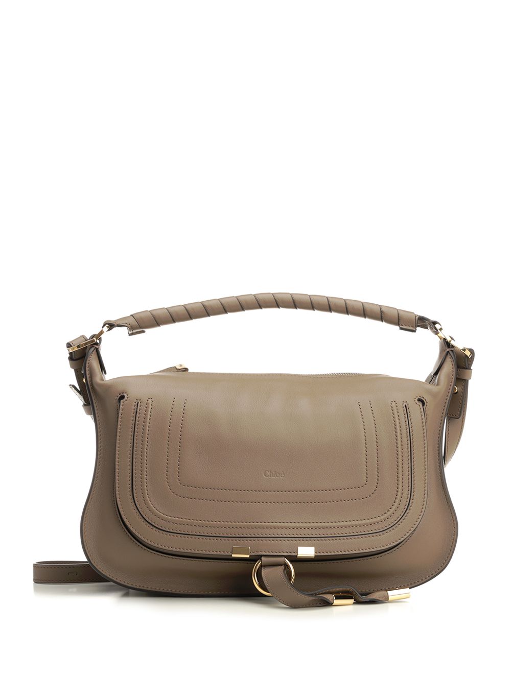 Chloe' Marcie Handbags - Brown | 754c859abef9ee7171cd06d19551749927832259