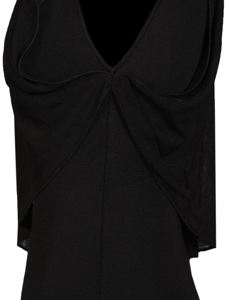Self-Portrait Long One-Shoulder Dress Dresses - Black | 7a2a420bfd3c516e57055605e3be75f34dc47b1d