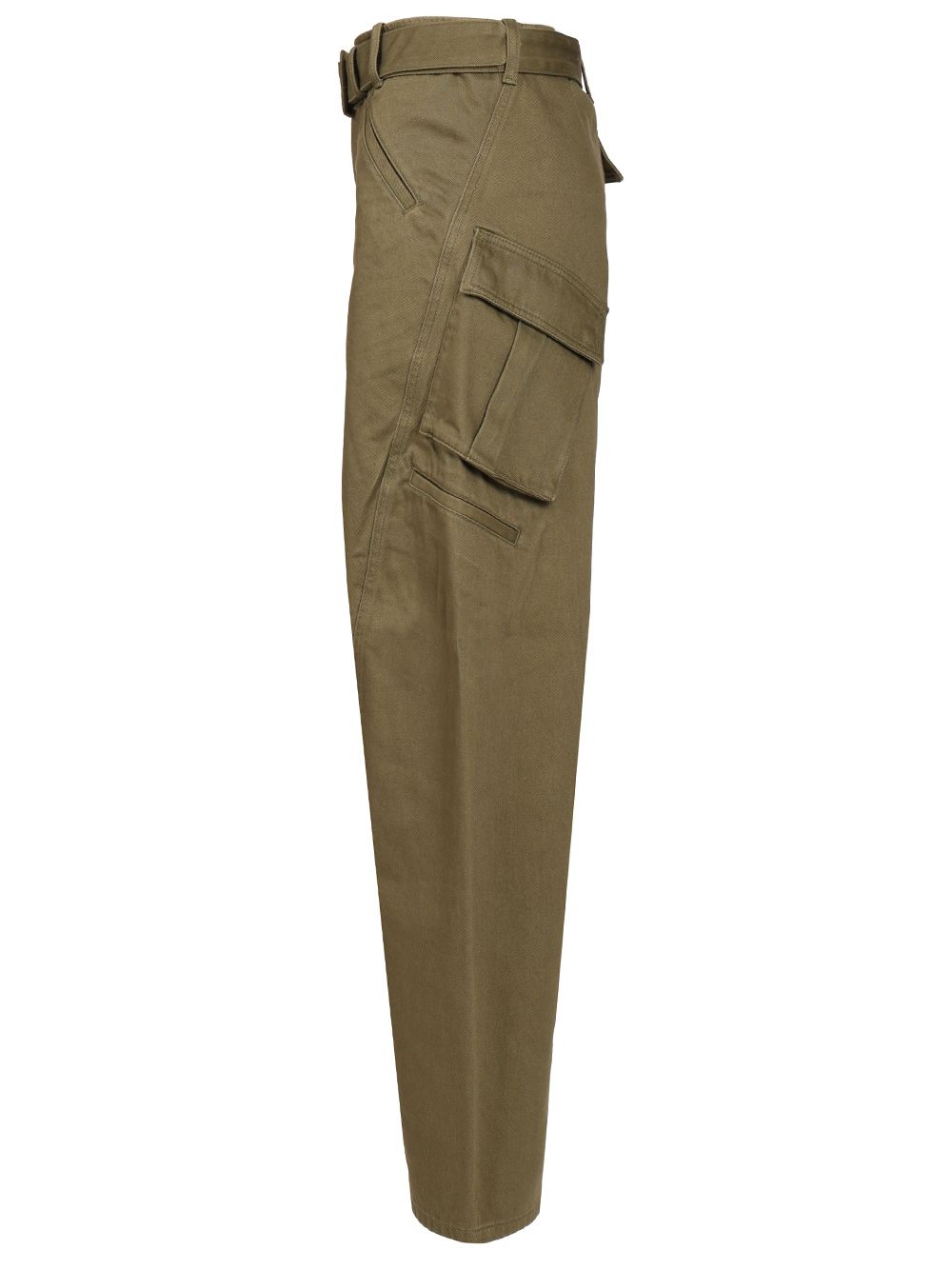 Self-Portrait Cargo Jeans - Green | f4461a89daf4258196fdd3729a0496461695c770
