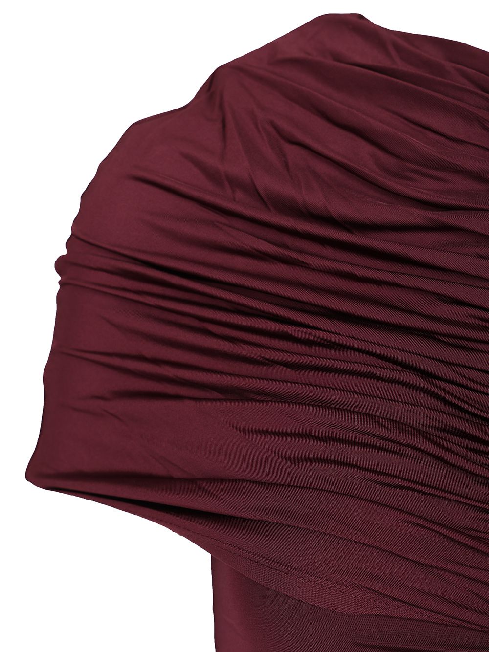Self-Portrait Ruffled Midi Dress Dresses - Bordeaux | d0bb5ccf1a04ff4f05b01856bfcc0e889f63f23f
