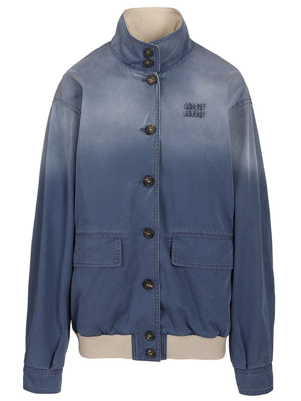 Washed Jacket Jackets Multicolor
