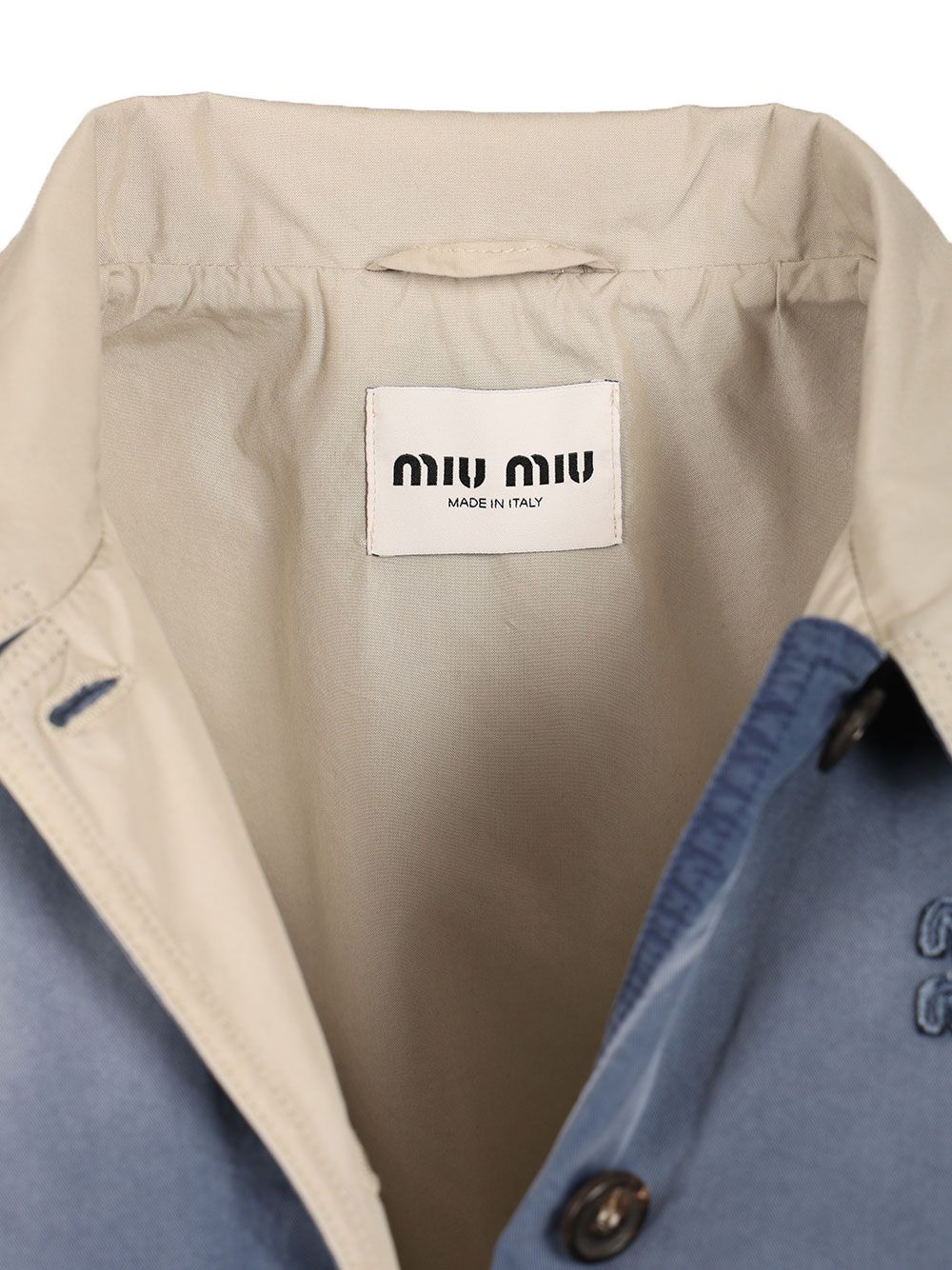 Miu Miu Washed Jacket Jackets - Multicolor | 489b6db3b2d76df6e74bd4b5075176c5974de064