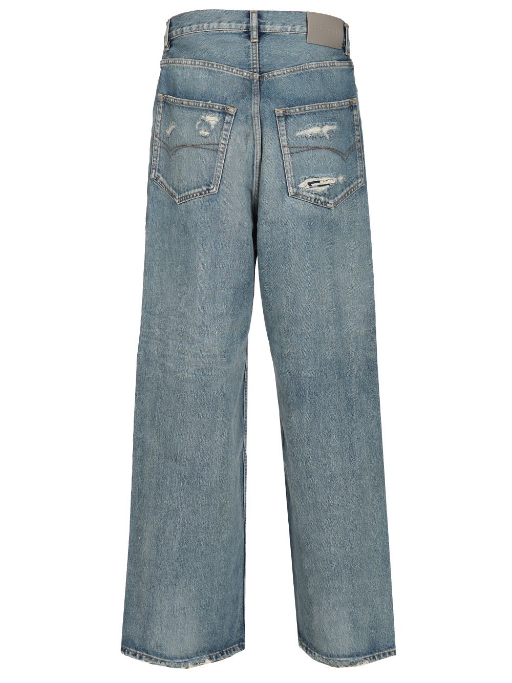 Balenciaga Baggy Jean Jeans - Blue | df39b3c05d764767b17459f602f0a08e6aab2e18