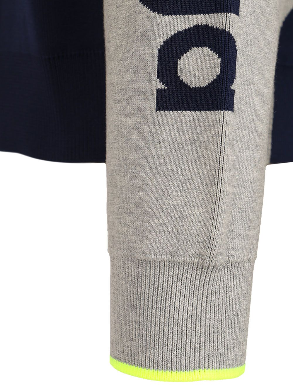 Balenciaga Knitted Cardigan With Zip Bodies Knitwear - Grey | 9ce25e71f5b34a9df28551e5cdeff21e5aa4b654