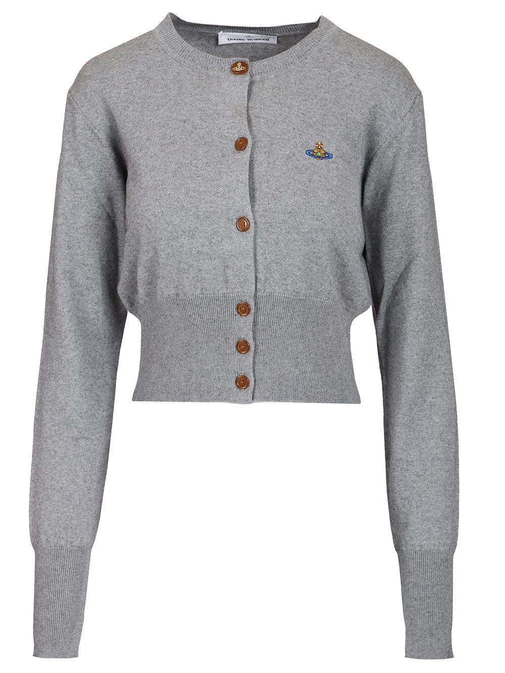 Vivienne Westwood Bea Knitwear - Grey | 041cc5a68fcc112c8f51fff17d8dd40e2ed68247